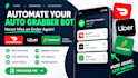 build amzon flex bot, doordash bot, uber bot and automate order grabber bot