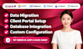 migrate client portals databases between knack softr noloco clinked fusebase ghl