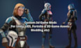 do 3d game mod, unity mods, unreal engine modding, 3d asset mods, reskin texture