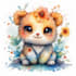 make cute watercolour illustrations