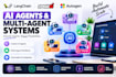 build ai agents and multi agent systems using langchain crewai autogen