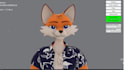 create 3d furry avatar vrchat avatar model sfw vseeface tracking vrm unity model