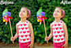 do dslr blur focus effect background  retouching editing