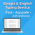 bangla and english typing accurately