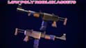 create optmized low poly roblox props weapon, accesories and game assets