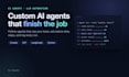 build a custom ai agent or llm workflow automation in python