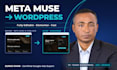 convert your meta muse or ai HTML website to dynamic wordpress