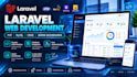 develop laravel crud modules and integrate mysql database