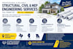structural engineer full permit set civil engineer mep tx, ny, missouri permit