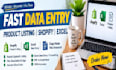 do product listing and product upload for daraz, shopify, amazon