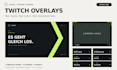 create a personalized static twitch overlay pack for obs
