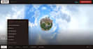 design a custom 3dvista tour skin with a separate mobile layout