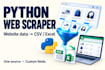 build a python scraper for supplier prices and stock to CSV or excel