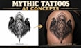 create custom ai mythology tattoo concepts