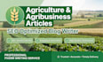 write agriculture and agribusiness blog articles