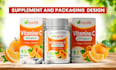 design supplement labels and product packaging