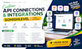 do custom api connection webhook gohighlevel api integration automation funnel
