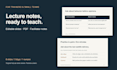 turn your lecture notes into editable training slides