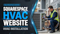 design a custom squarespace hvac installation website