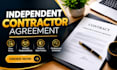 pepare independent contractor agreement