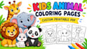 create custom coloring book pages for kids