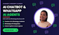 build ai chatbot, whatsapp chatbot, whatsapp ai agents using whatsapp API
