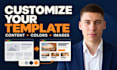 Customize your html website template by Nikita_williams | Fiverr