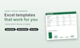 create a custom excel template