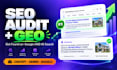 do SEO audit, generative engine optimization and ai visibility