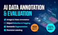 provide accurate ai data annotation, rlfh evaluation