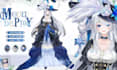 design custom live 2d vtuber model vtuber rigging vtuber setup commission 3d