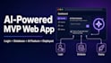 build an ai powered mvp web app with login, database and deploy