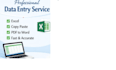 do accurate data entry and copy paste tasks
