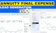 generate annuity insurance, final expense leads with facebook ads and google ads
