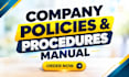 write a company policies and procedures manual with sops