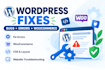 fix wordpress errors, bugs, CSS issues and woocommerce problems