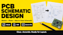 draw pcb printed circuit board schematic circuit diagram