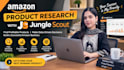 do amazon product research using jungle scout