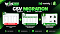 import, export and migrate shopify products using matrixify and CSV