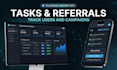 create a telegram airdrop bot with referral and task system