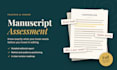 provide a professional manuscript assessment for your book