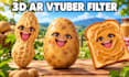create a custom 3d ar vtuber streaming avatar with face tracking in lens studio