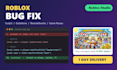 fix bugs in your roblox scripts and luau code
