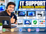 provide remote IT support, computer troubleshooting and windows fixes