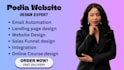 build a podia website online course