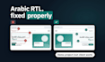 fix HTML CSS javascript bugs, responsive issues and arabic rtl layout