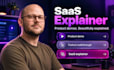 do saas explainer video, saas animation saas demo video with motion graphics