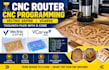 do cnc router cnc programming vectric aspire vcarve toolpath files with g code