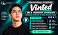 do vinted optimization vinted SEO, vinted listings, shop promotion and marketing