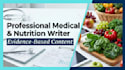 write evidence based medical and nutrition